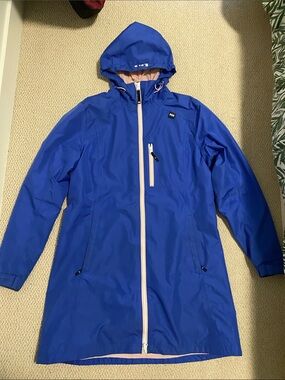 Helly Hansen Blue Utility Hooded Jacket